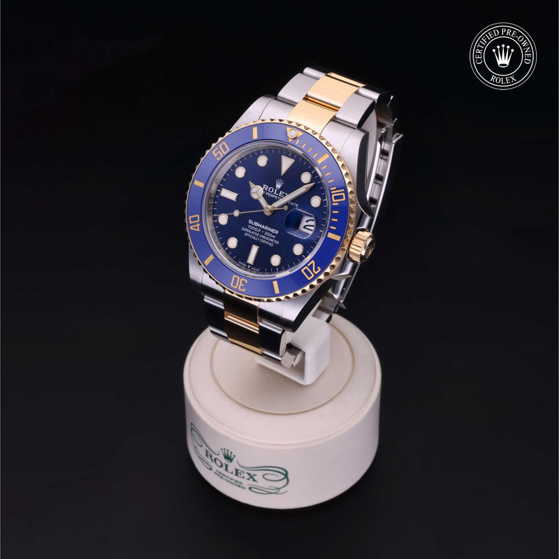Rolex Certified Pre-Owned Watch Oyster Perpetual Submariner Date