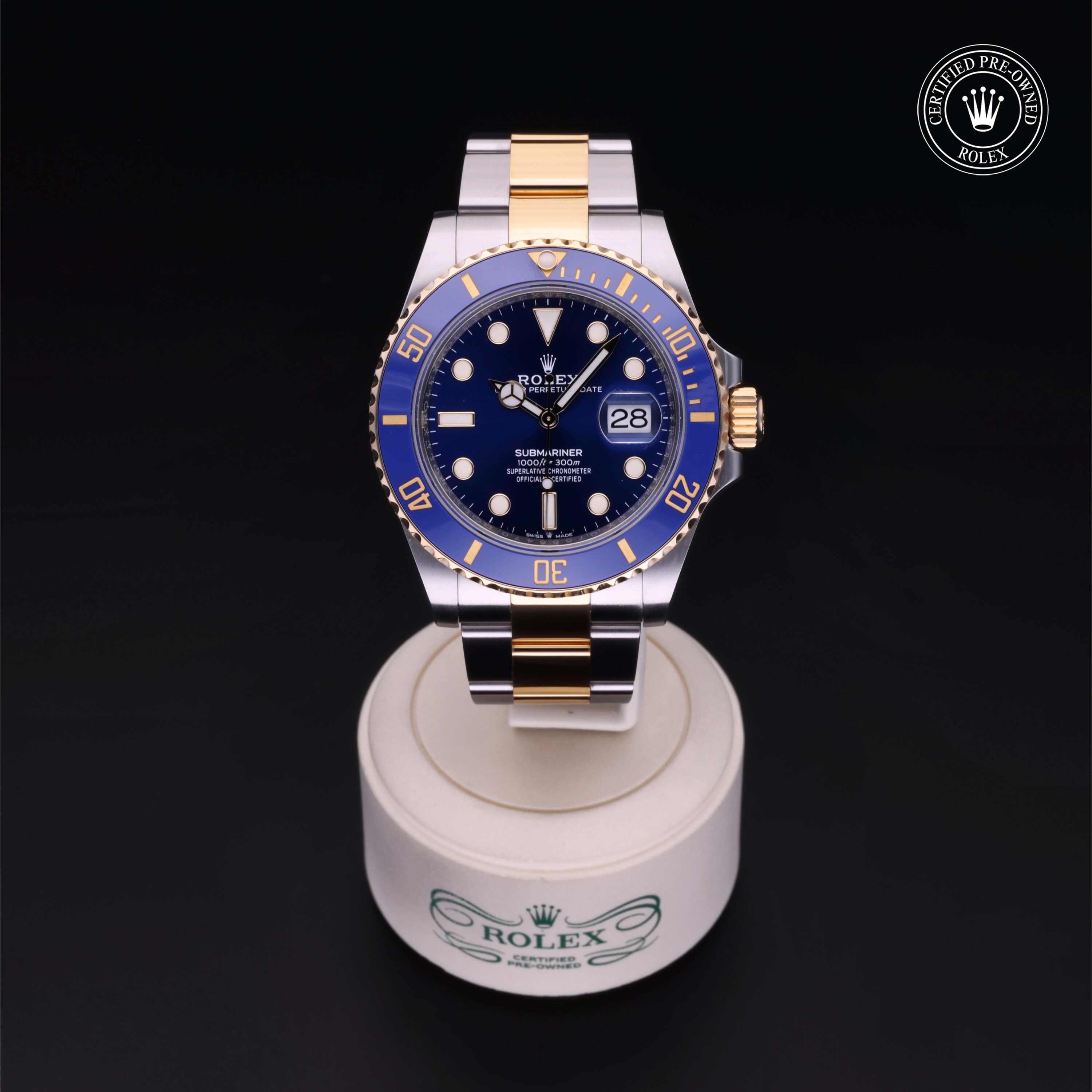 Rolex Certified Pre-Owned Watch Oyster Perpetual Submariner Date