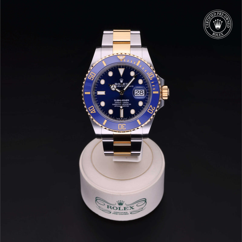 Rolex Certified Pre-Owned Watch Oyster Perpetual Submariner Date