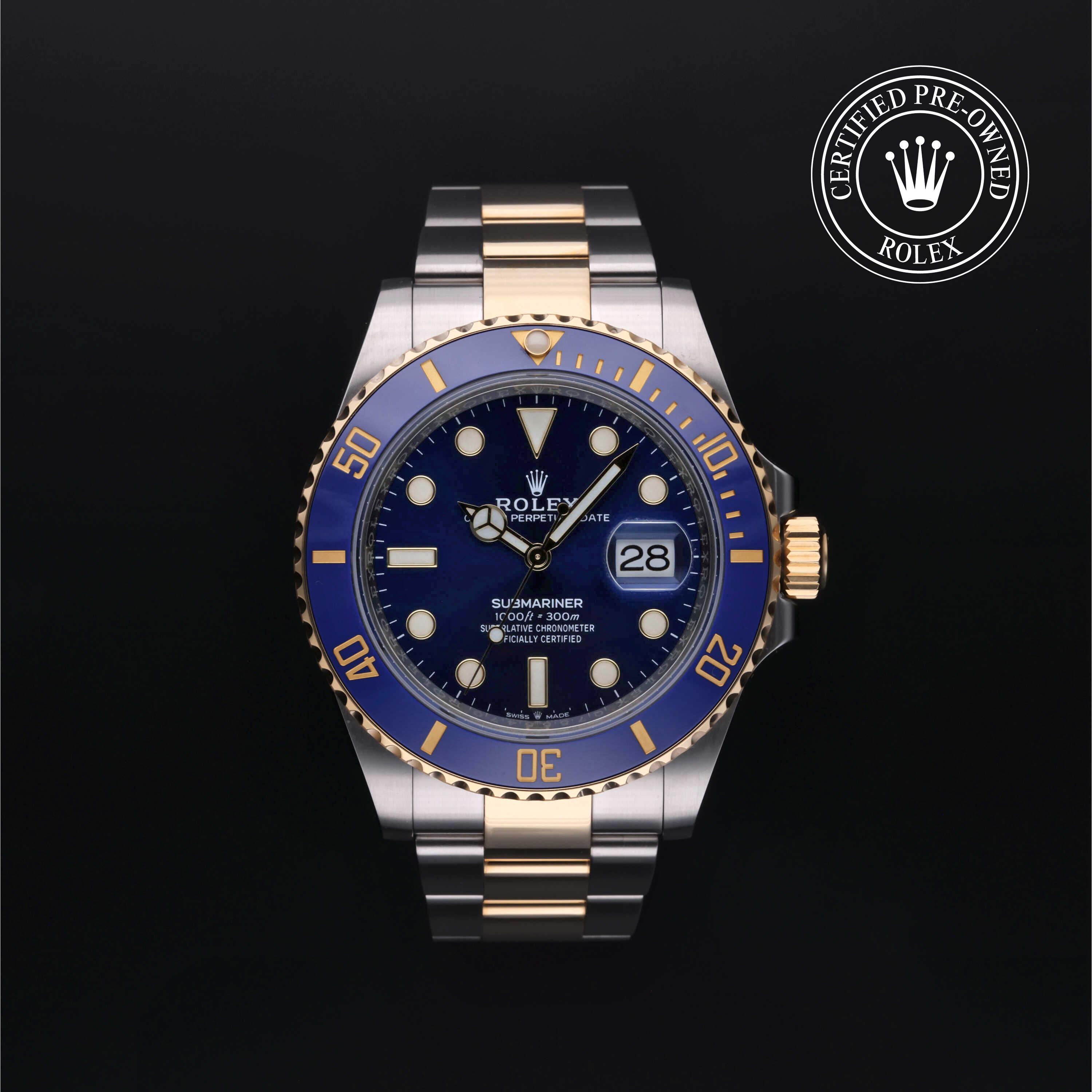 Rolex Certified Pre-Owned Watch Oyster Perpetual Submariner Date