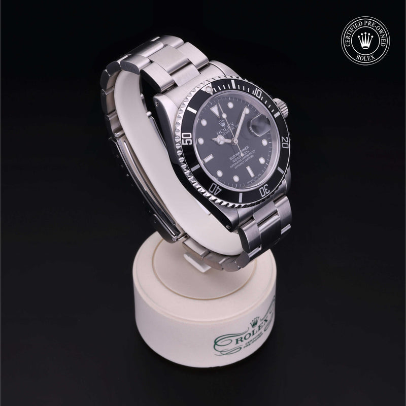 Rolex Certified Pre-Owned Watch Oyster Perpetual Submariner Date