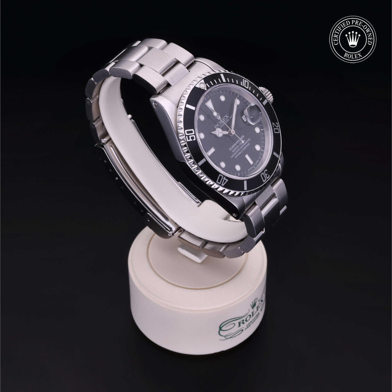 Rolex Certified Pre-Owned Watch Oyster Perpetual Submariner Date