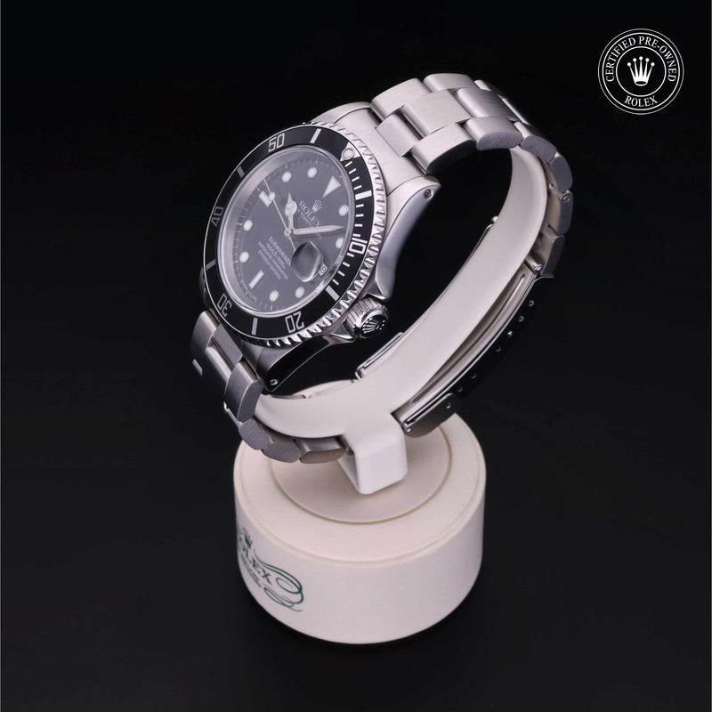 Rolex Certified Pre-Owned Watch Oyster Perpetual Submariner Date