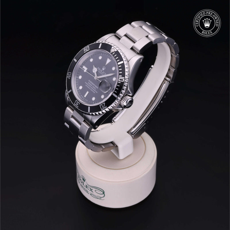 Rolex Certified Pre-Owned Watch Oyster Perpetual Submariner Date