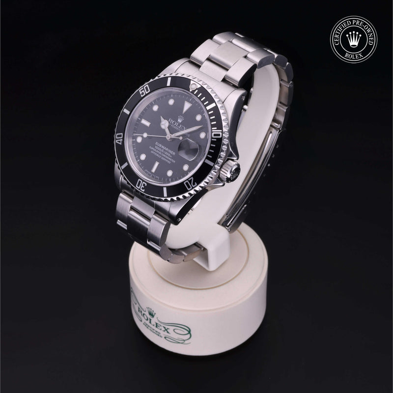 Rolex Certified Pre-Owned Watch Oyster Perpetual Submariner Date