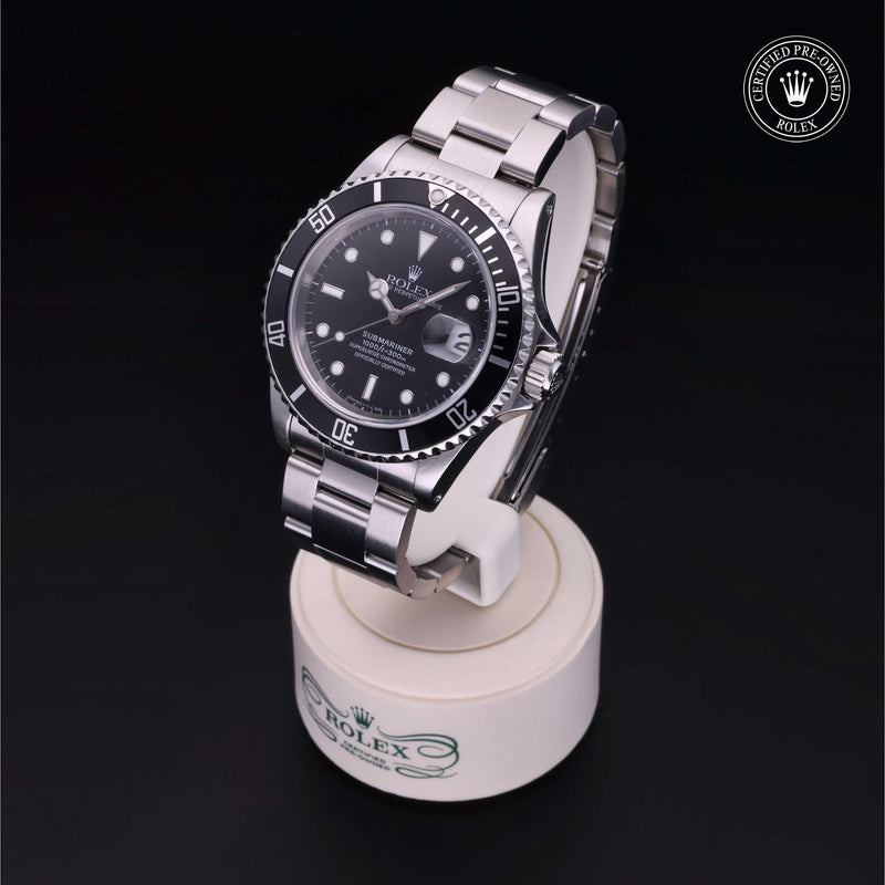 Rolex Certified Pre-Owned Watch Oyster Perpetual Submariner Date