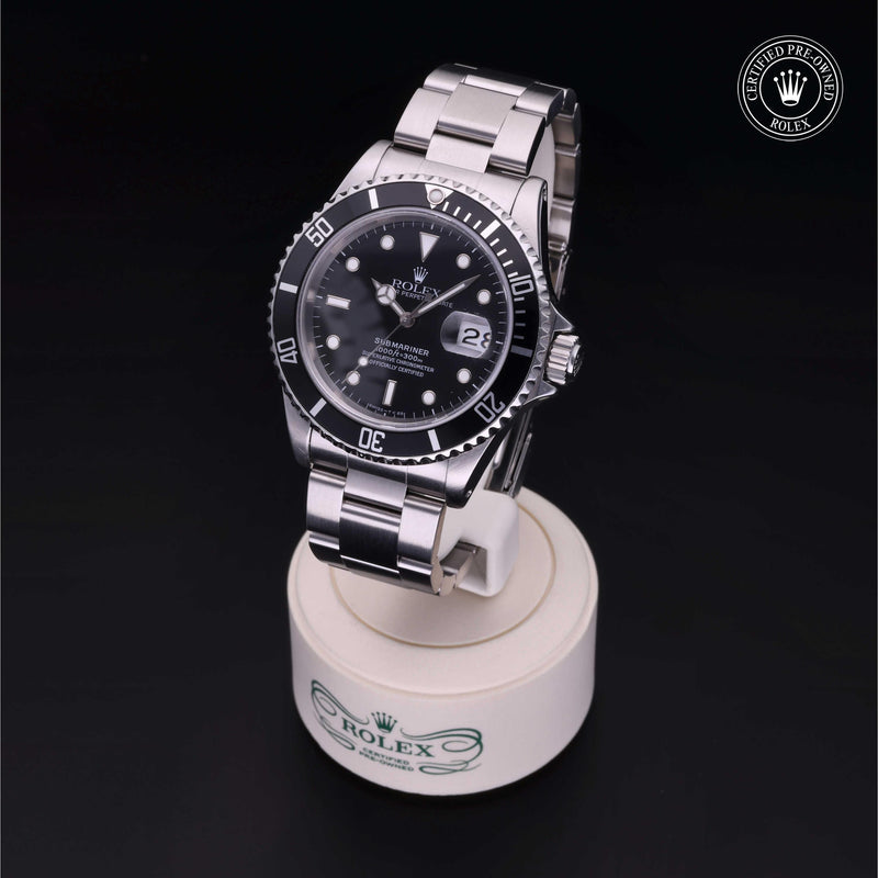 Rolex Certified Pre-Owned Watch Oyster Perpetual Submariner Date