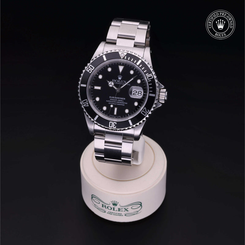 Rolex Certified Pre-Owned Watch Oyster Perpetual Submariner Date