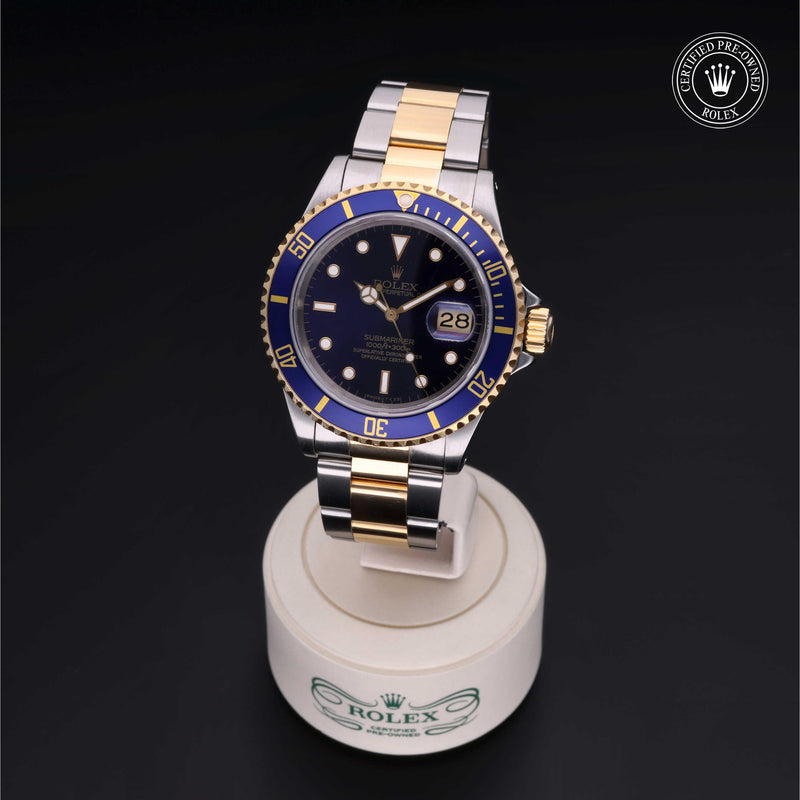 Rolex Certified Pre-Owned Watch Oyster Perpetual Submariner Date