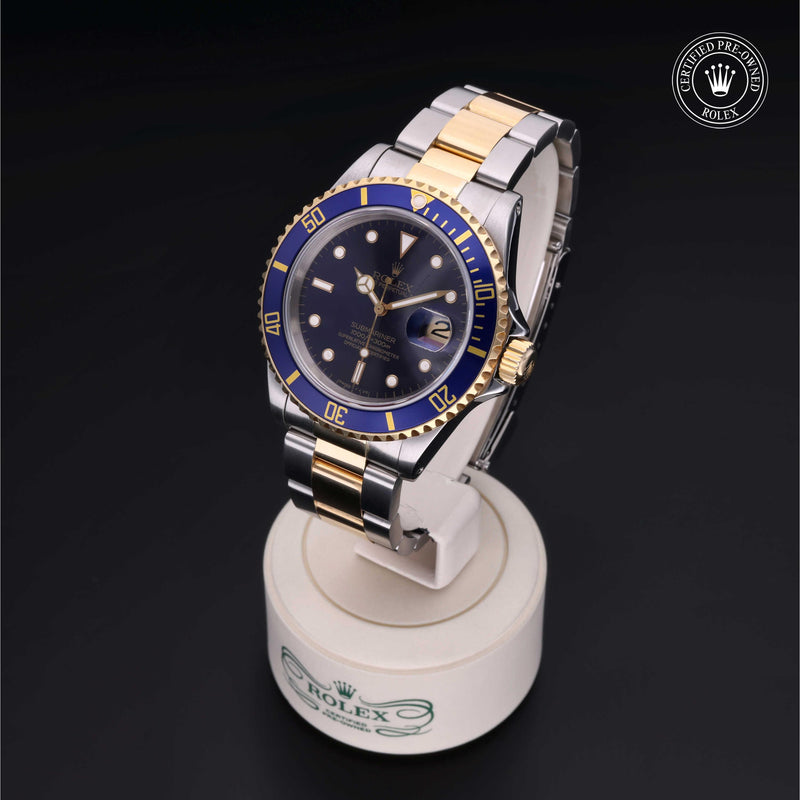 Rolex Certified Pre-Owned Watch Oyster Perpetual Submariner Date