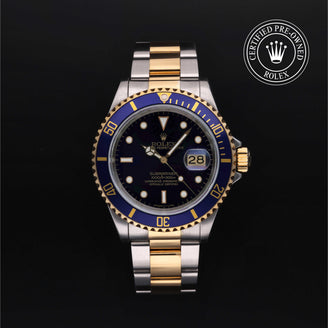 Rolex Certified Pre-Owned Watch Oyster Perpetual Submariner Date