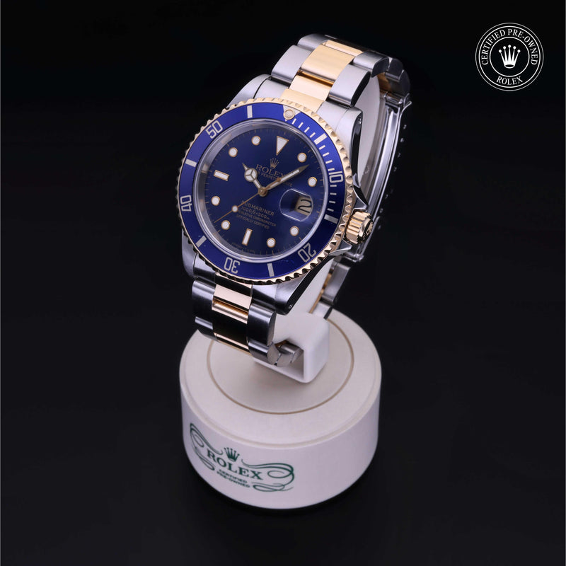 Rolex Certified Pre-Owned Watch Oyster Perpetual Submariner Date