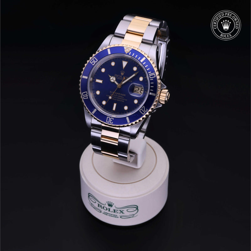 Rolex Certified Pre-Owned Watch Oyster Perpetual Submariner Date