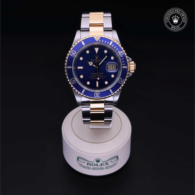 Rolex Certified Pre-Owned Watch Oyster Perpetual Submariner Date