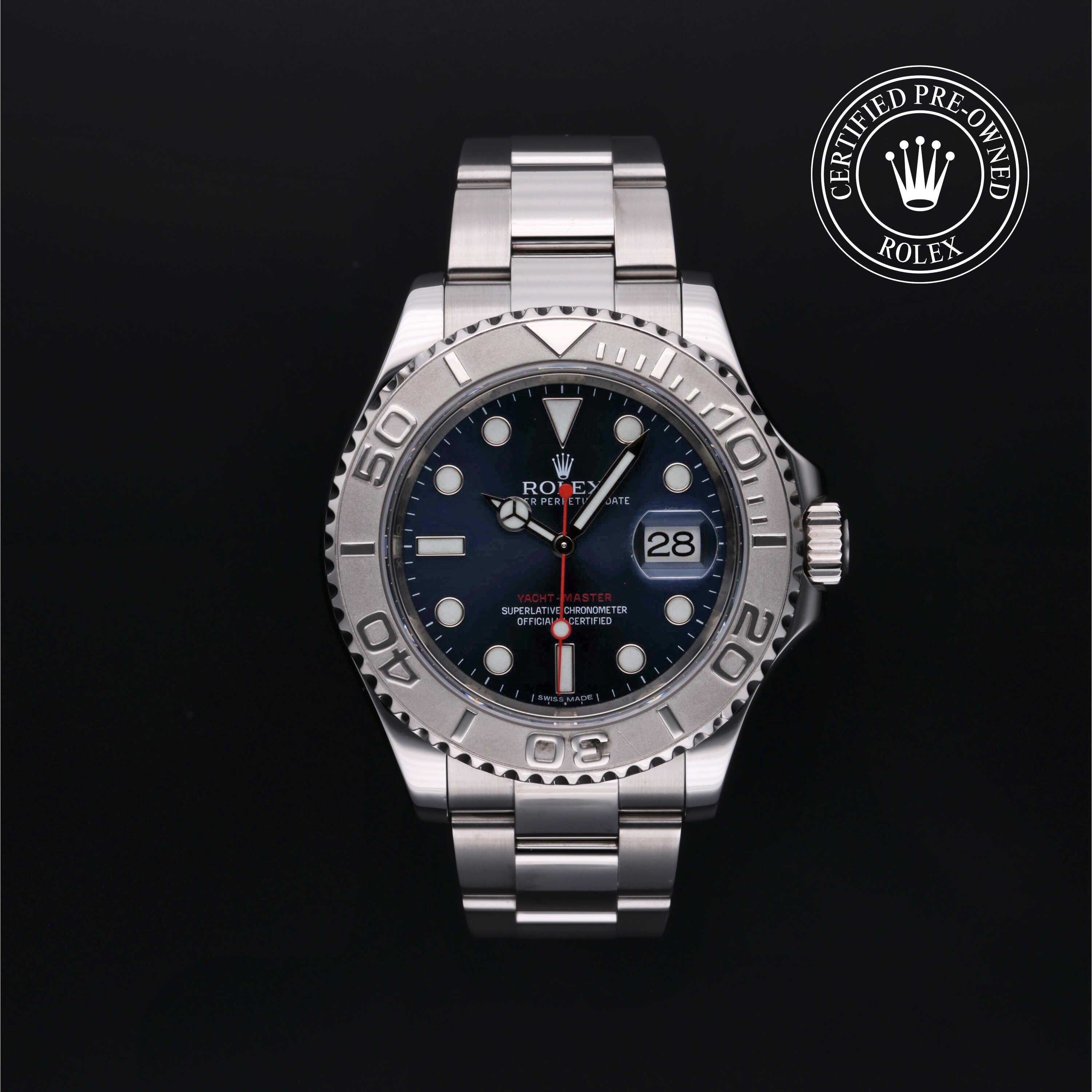 Rolex Certified Pre-Owned Watch Oyster Perpetual Yacht-Master 40