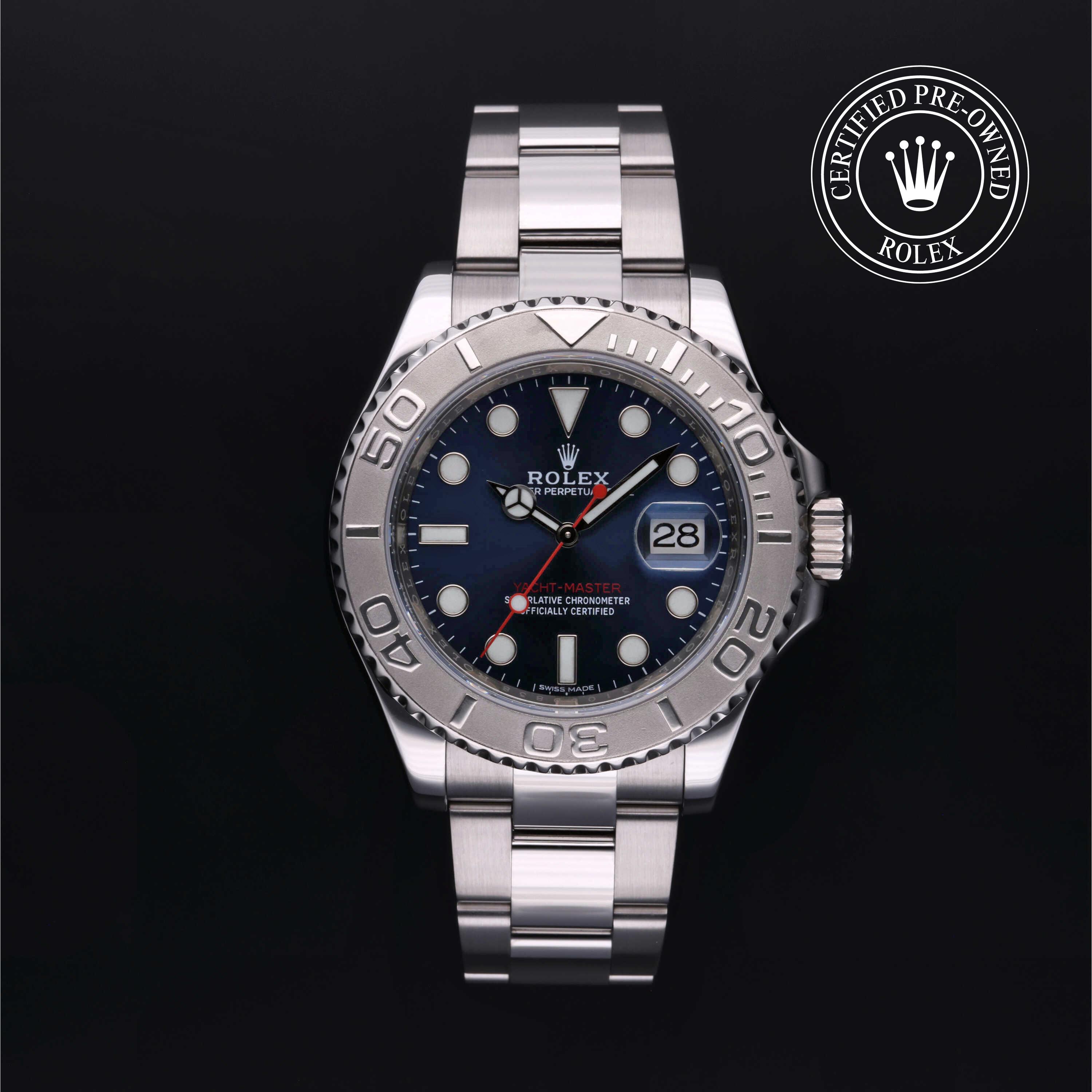 Rolex Certified Pre-Owned Watch Oyster Perpetual Yacht-Master 40