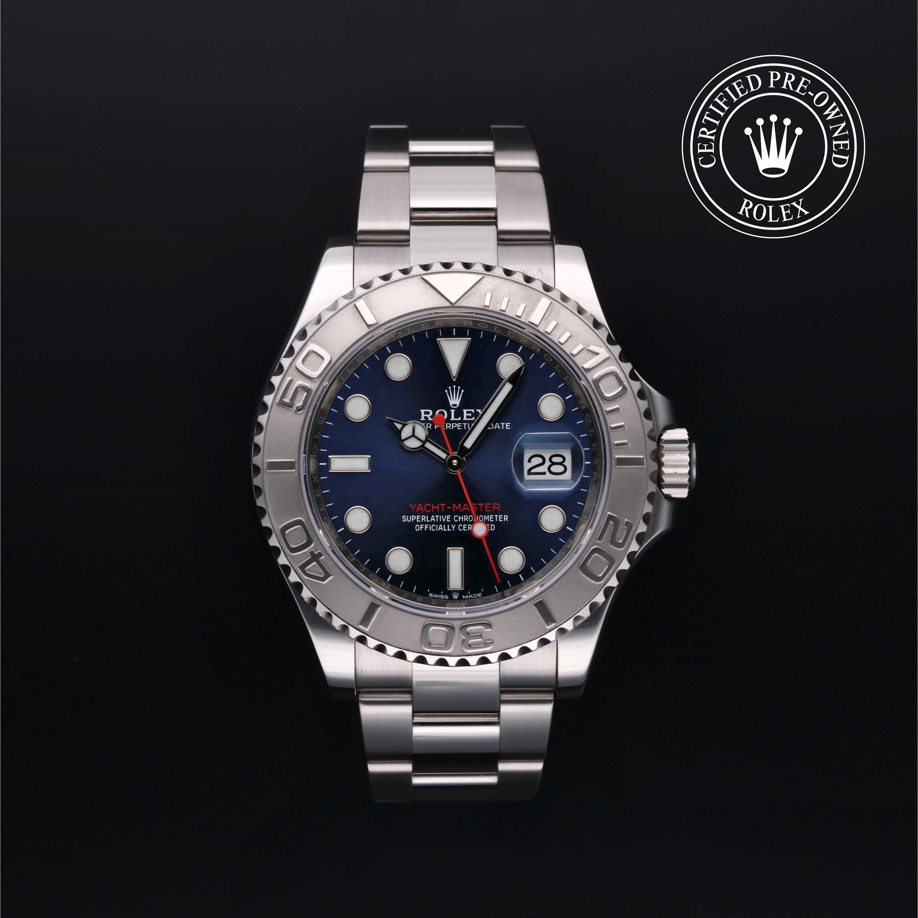 Rolex Certified Pre-Owned Watch Oyster Perpetual Yacht-Master 40