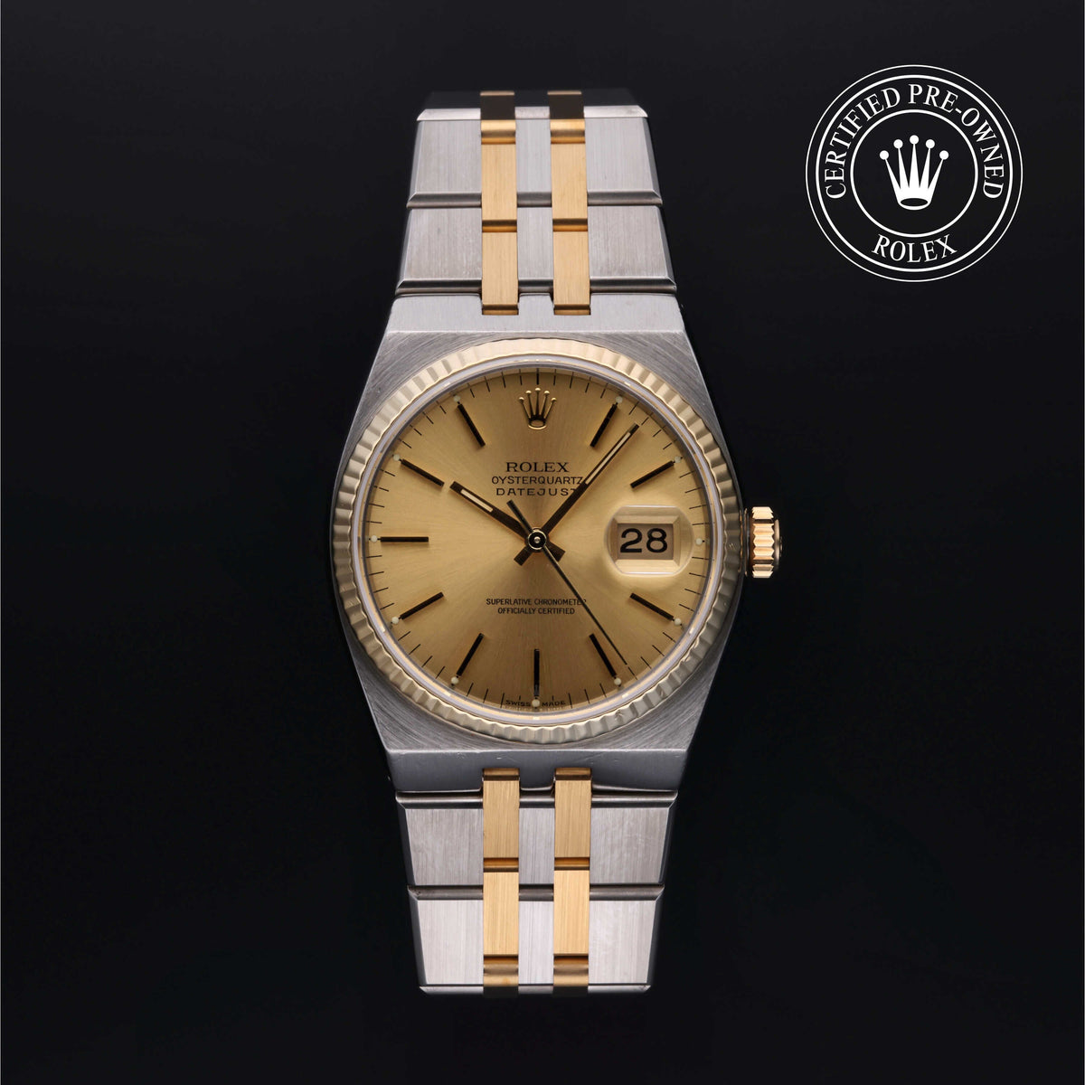 Rolex Certified Pre-Owned Oyster Quartz Datejust 36