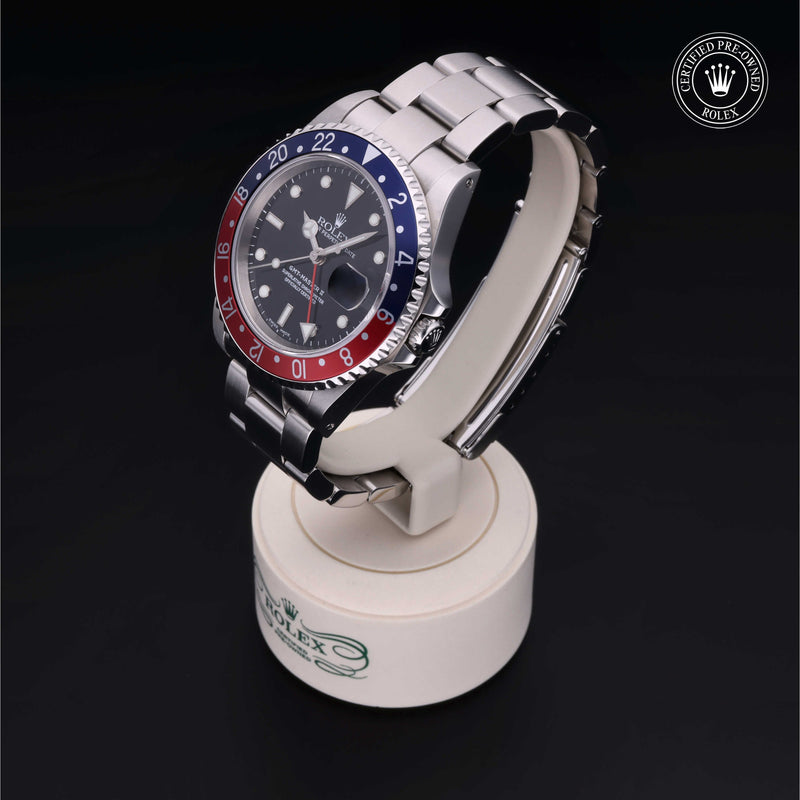 Rolex Certified Pre-Owned Watch P147186: Oyster Perpetual GMT-Master II M16710BLRO-0005