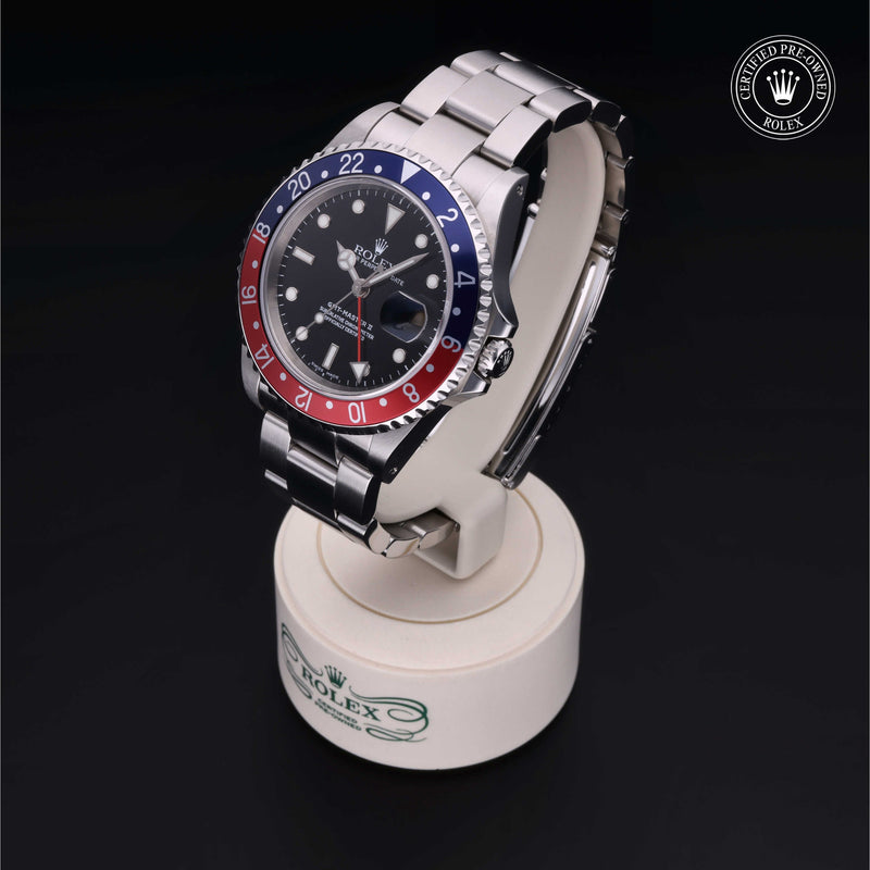 Rolex Certified Pre-Owned Watch P147186: Oyster Perpetual GMT-Master II M16710BLRO-0005