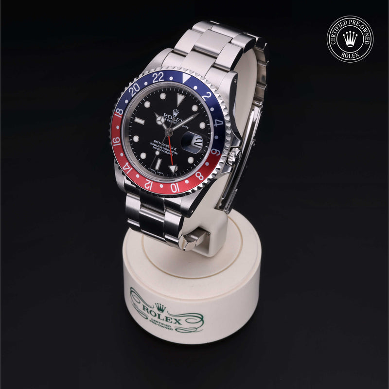 Rolex Certified Pre-Owned Watch P147186: Oyster Perpetual GMT-Master II M16710BLRO-0005