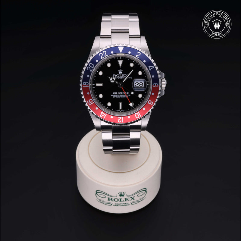 Rolex Certified Pre-Owned Watch P147186: Oyster Perpetual GMT-Master II M16710BLRO-0005