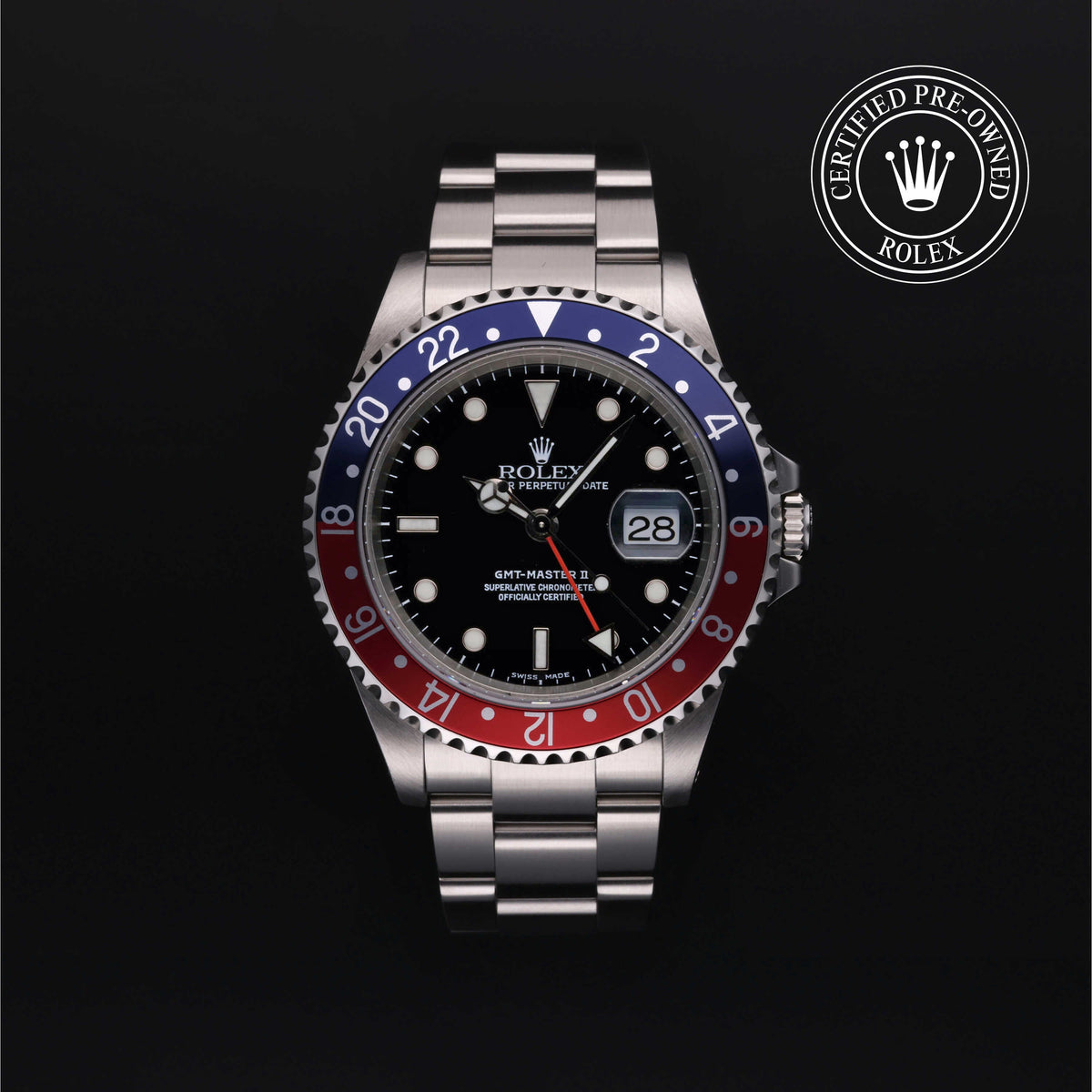 Rolex Certified Pre-Owned Oyster Perpetual GMT-Master II