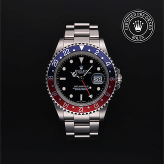Rolex Certified Pre-Owned Watch P147186: Oyster Perpetual GMT-Master II M16710BLRO-0005
