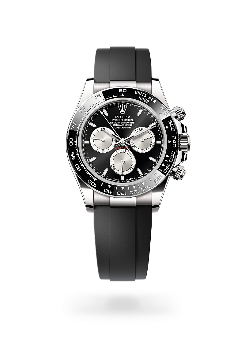 Rolex  Cosmograph Daytona in Oyster, 40 mm, white gold