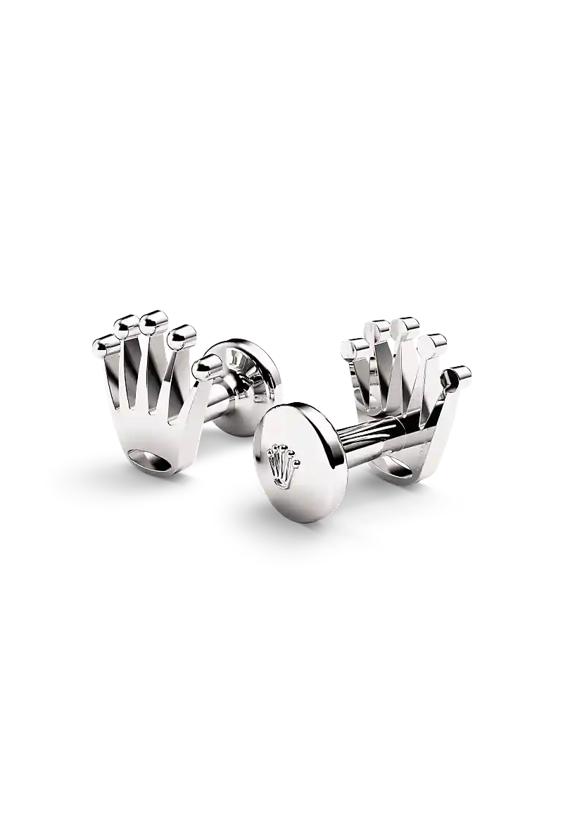 Rolex  Cufflinks in White gold