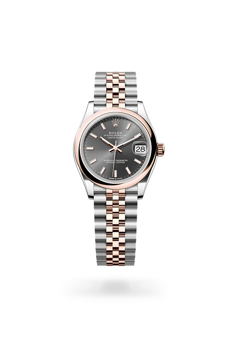 Rolex  Datejust 31 in Oyster, 31 mm, Oystersteel and Everose gold