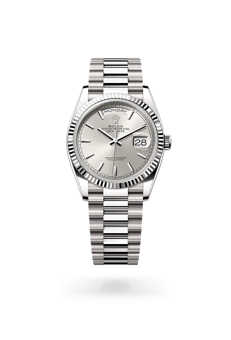 Rolex  Day-Date 36 in Oyster, 36 mm, white gold