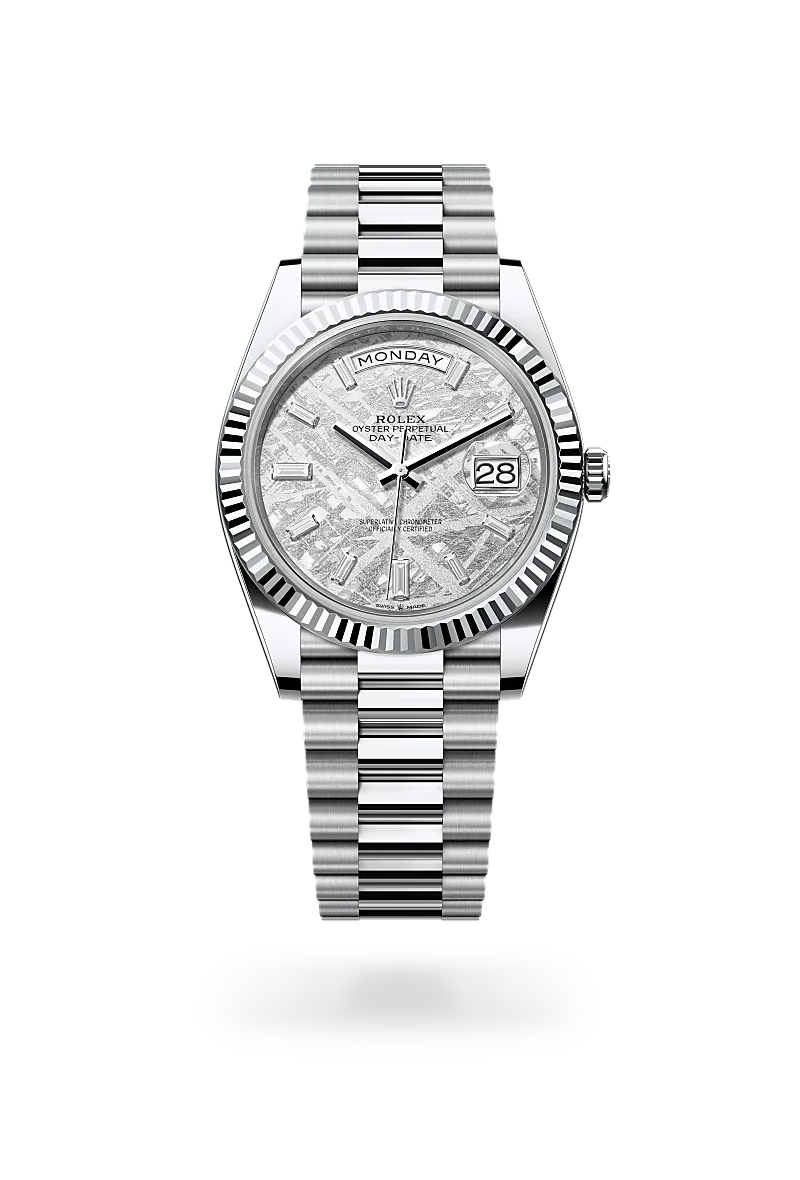Rolex  Day-Date 40 in Oyster, 40 mm, platinum