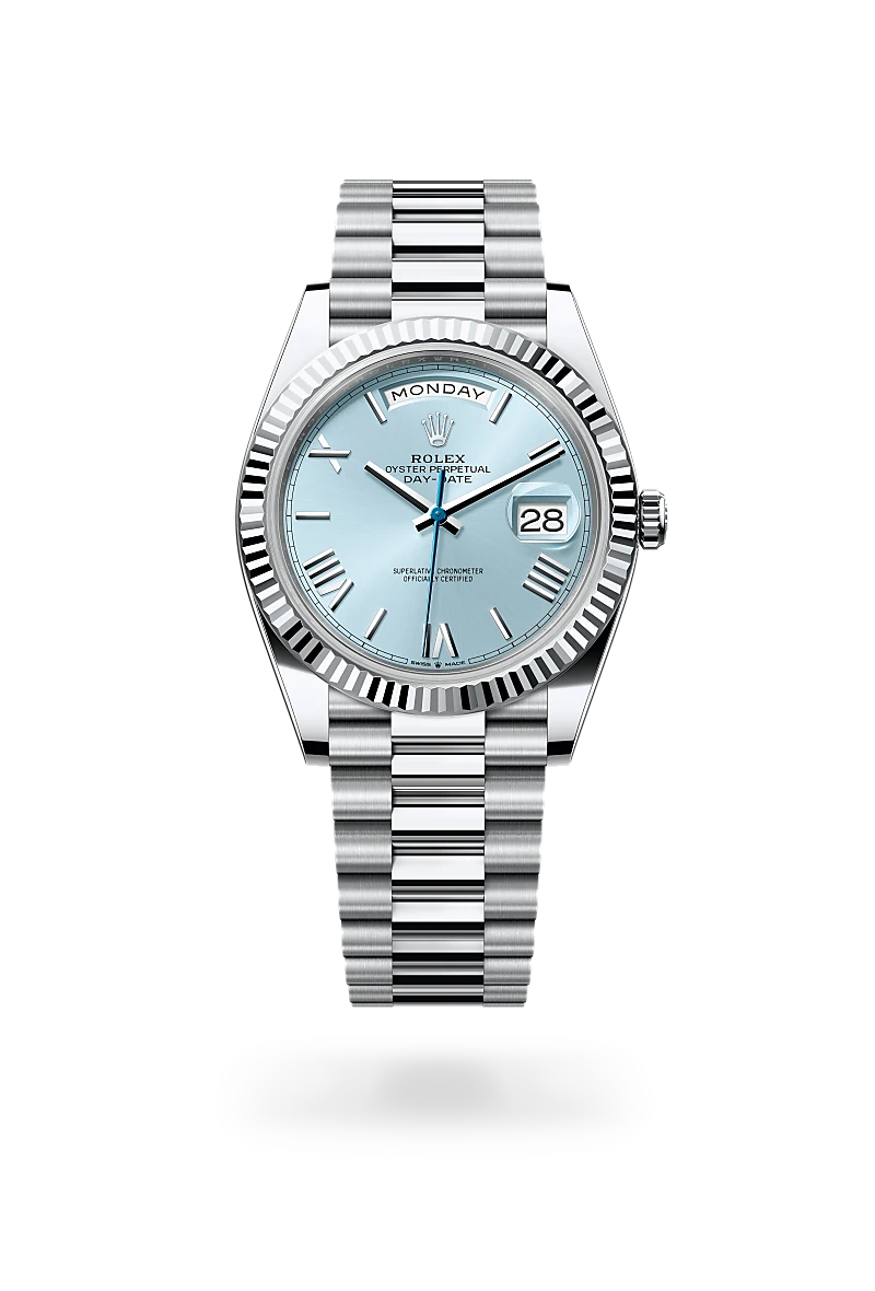 Rolex  Day-Date 40 in Oyster, 40 mm, platinum