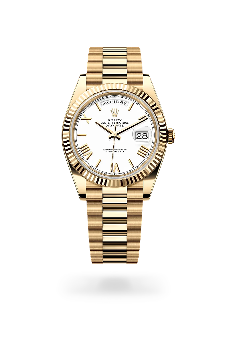 Rolex  Day-Date 40 in Oyster, 40 mm, yellow gold