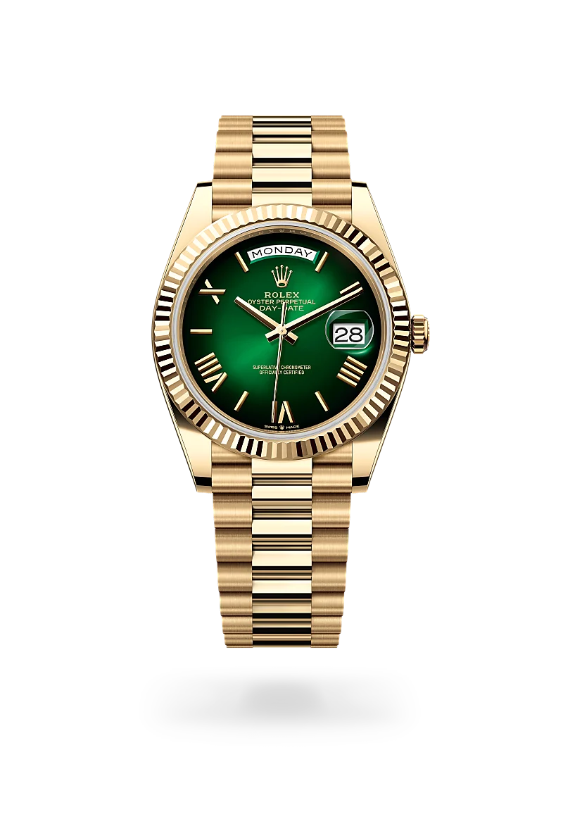 Rolex  Day-Date 40 in Oyster, 40 mm, yellow gold