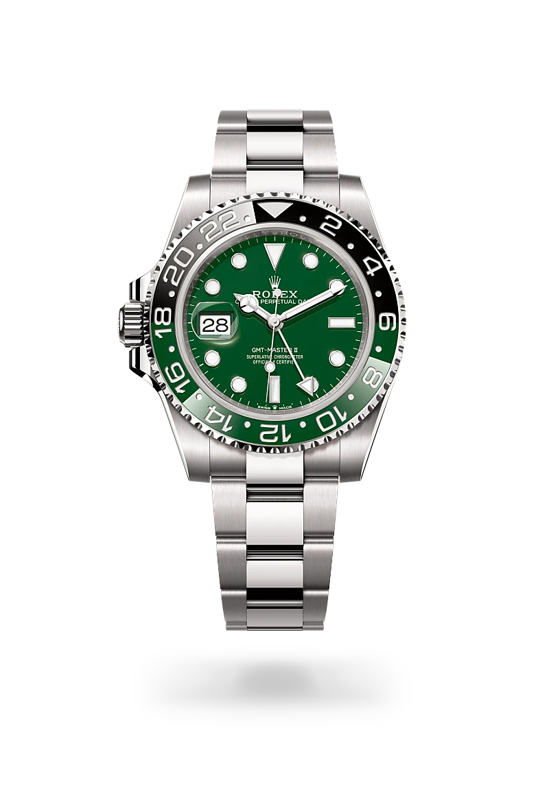 Rolex  GMT-Master II in Oyster, 40 mm, white gold