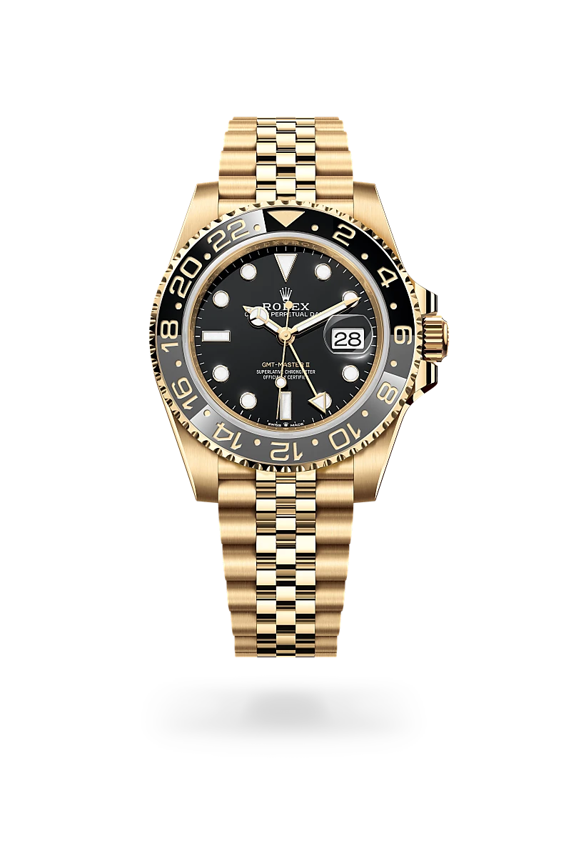 Rolex  GMT-Master II in Oyster, 40 mm, yellow gold