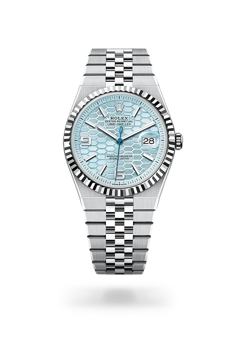Rolex  Land-Dweller 40 in Oyster, 40 mm, platinum
