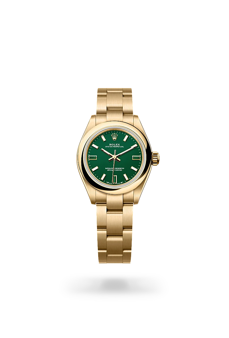 Rolex  Oyster Perpetual 28 in Oyster, 28 mm, yellow gold