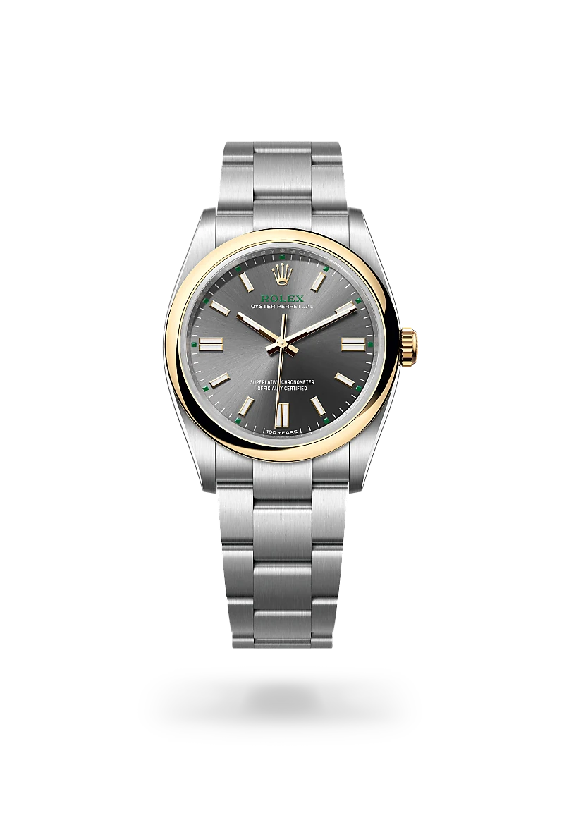 Rolex  Oyster Perpetual 36 in Oyster, 36 mm, Oystersteel and yellow gold