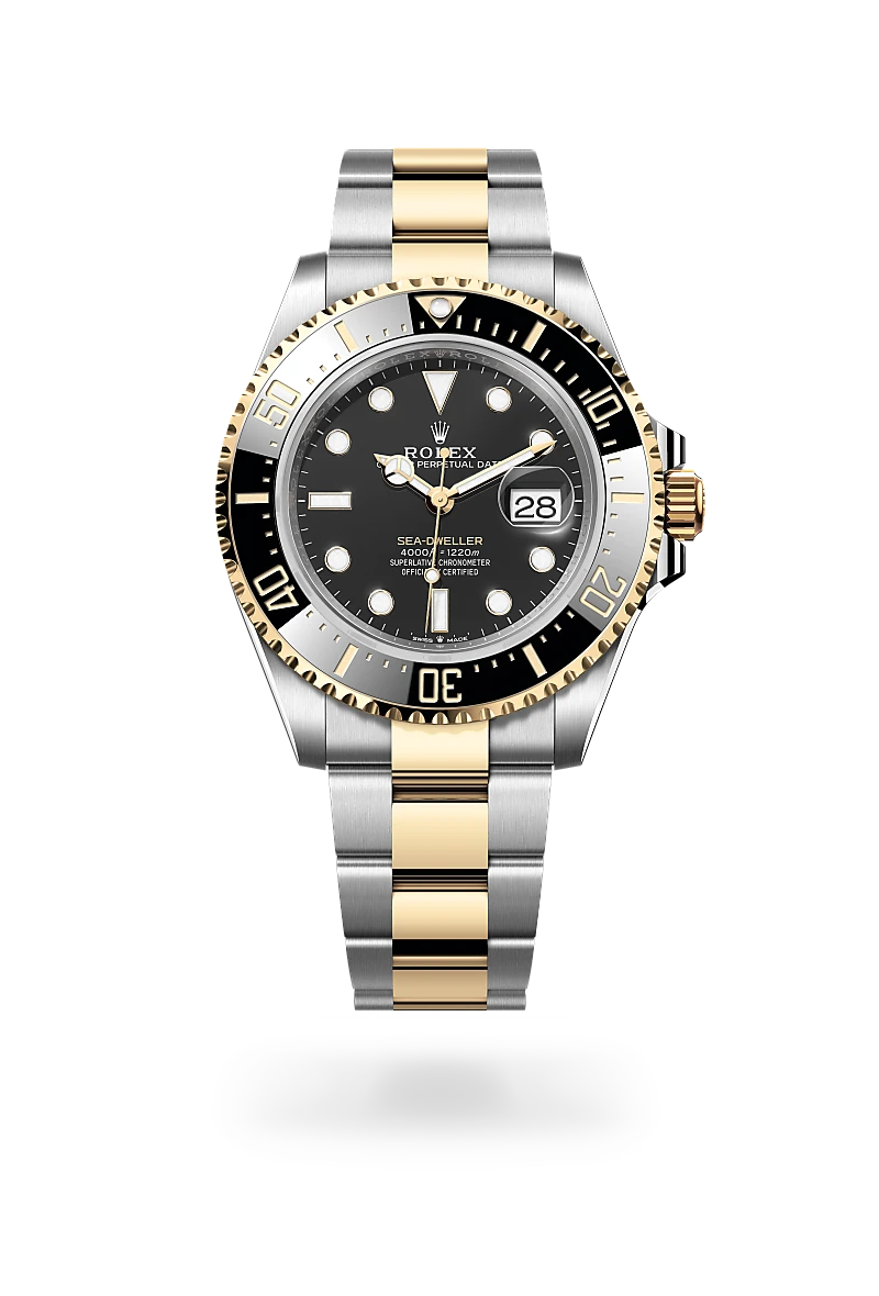 Rolex  Sea-Dweller in Oyster, 43 mm, Oystersteel and yellow gold