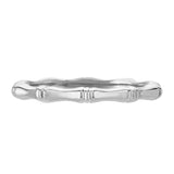 Sethi Couture Wedding Band Sethi Couture 18K White Gold Bamboo Band