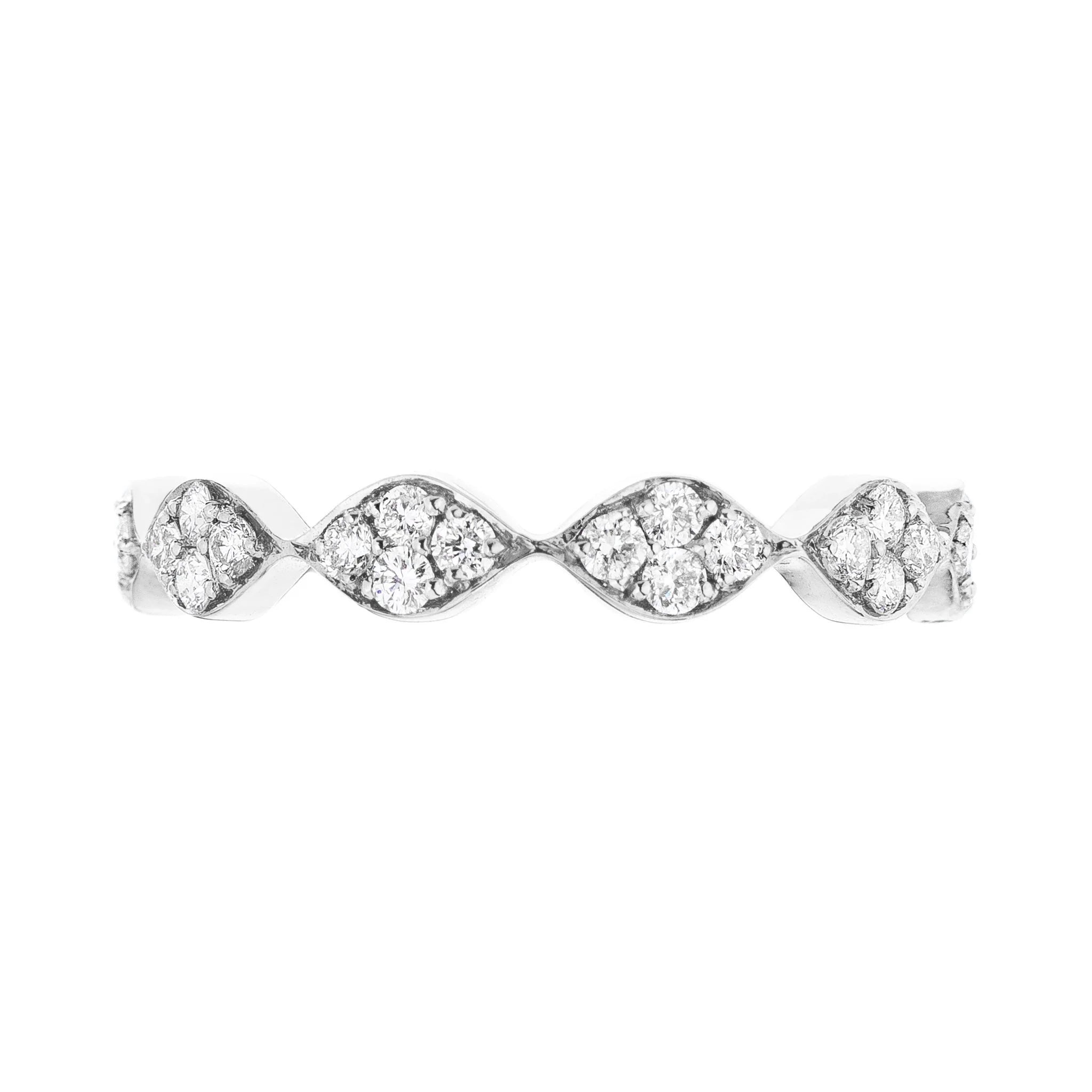 Sethi Couture Wedding Band Sethi Couture 18K White Gold Darcy Diamond Eternity Band