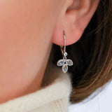 Sethi Couture Earrings Sethi Couture 18K White Gold Lilah Diamond Drop Earrings