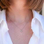 Sethi Couture Necklaces and Pendants Sethi Couture 18K White Gold Lilah Diamond Pendant Necklace