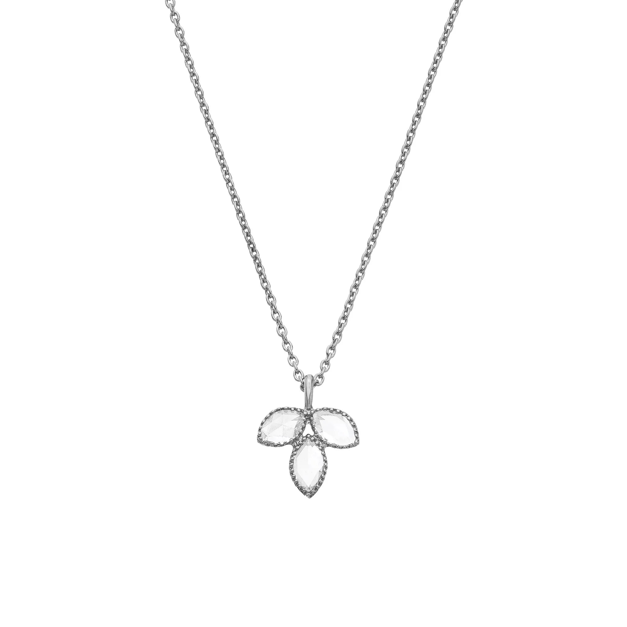 Sethi Couture Necklaces and Pendants Sethi Couture 18K White Gold Lilah Diamond Pendant Necklace