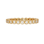 Sethi Couture Wedding Band Sethi Couture 18K Yellow Gold Diamond Bezel Eternity Band - Size 6.5