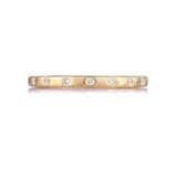 Sethi Couture Wedding Band Sethi Couture 18K Yellow Gold Dunes Narrow Diamond Eternity Band - Size 6