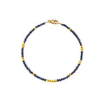 Sethi Couture Bracelet Sethi Couture Leena 14k Yellow Gold Noir Black Diamond and Gold Bracelet